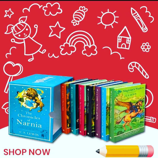 The Chronicles of Narnia 7 Book Set With Box