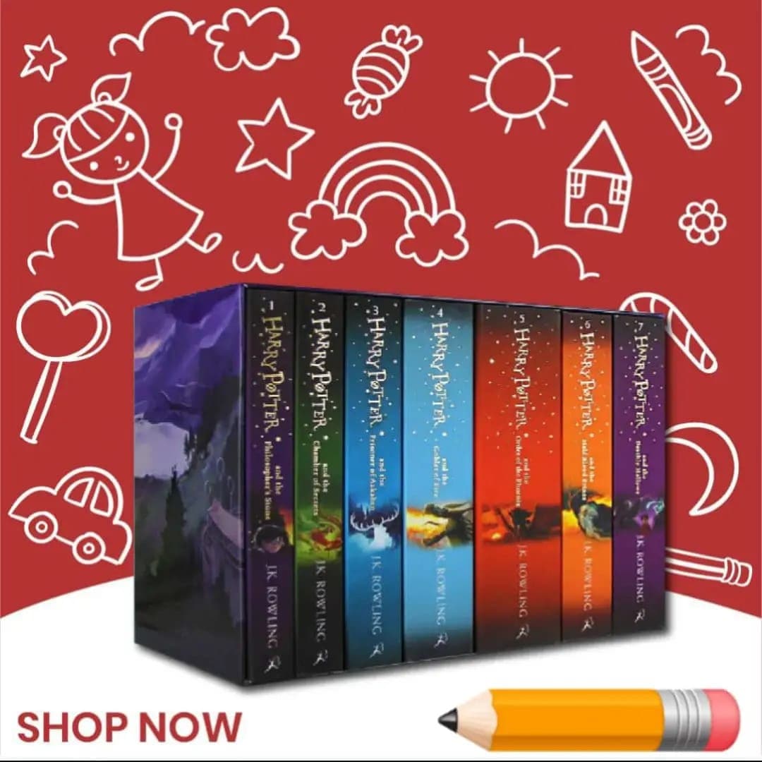 Set of 8 Harry Potter Books